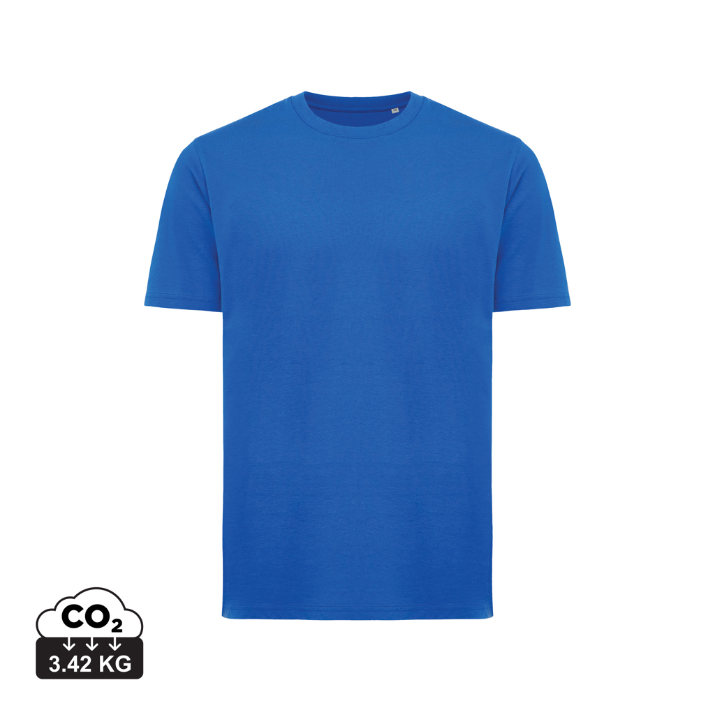 T-shirt en coton bio unisexe à personnaliser Sierra Iqoniq Bleu royal